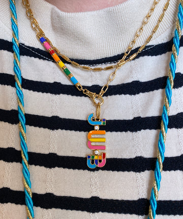 Corded Silk Chain