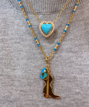 Turquoise Heart Necklace
