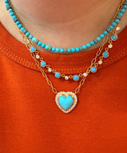 Turquoise Beaded Necklace