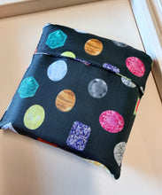 Gemstone & Diamond Foldable Shopping Tote