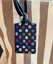 Gemstone & Diamond Luggage Tag