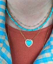 Turquoise Beaded Necklace