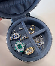 Mini Diamond Jewelry Travel Case