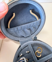 Mini Diamond Jewelry Travel Case