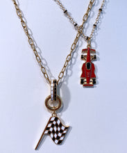 Double Enamel Charm Holder