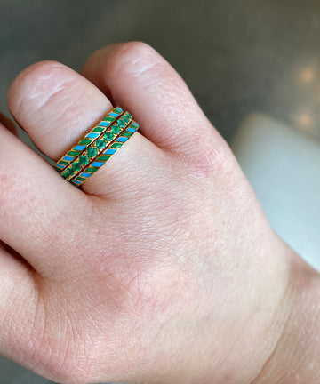 Rope Enamel Band