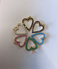 Stoned Heart Charm