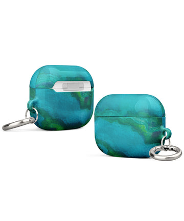 Chrysocolla AirPod Case