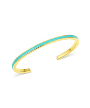 Straight Cuff Enamel Bracelet