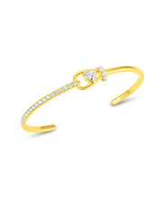 Heart Buckle Cuff Bracelet