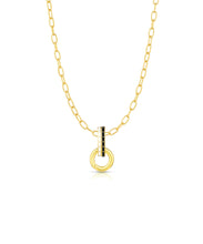 Double Enamel Charm Holder