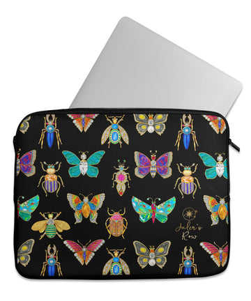Butterfly & Bug Laptop Sleeve