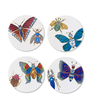 Butterfly & Bug Coaster Set