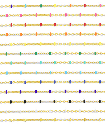 Enamel Station Chain- Updated Style