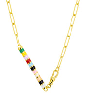 ERAS Enamel Barrel Chain with Swivel Clasp