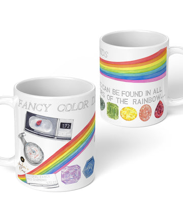 Fancy Color Diamonds Series I Coffee Mug