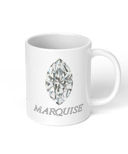Marquise Diamond Coffee Mug