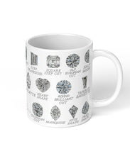 Diamond Shapes with Names Coffee Mug