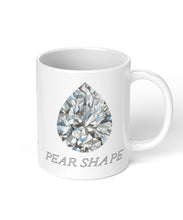 Pear Shape Diamond Coffee Mug