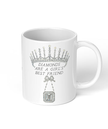 Diamonds are a Girl's Best Friend Coffee Mug