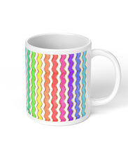 Enamel Ric Rac Coffee Mug