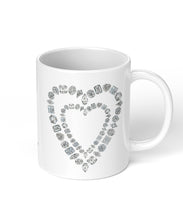 Diamond Heart Coffee Mug