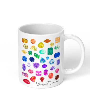 Rainbow Gemstone Series IV Coffee Mug