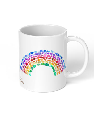Rainbow Gemstone Series II Coffee Mug