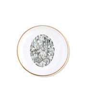 Oval Diamond Ring Dish