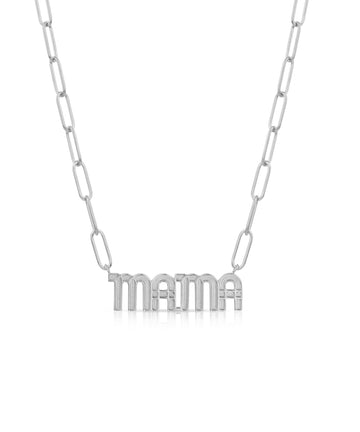 MAMA Textured Necklace