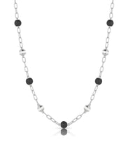 Beaded Enamel Necklace