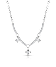 Star Drop Riviera Necklace