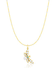 Zirconia & Turquoise Bug Charm