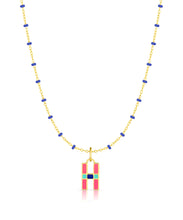 Small Enamel Initial Charms, A-N