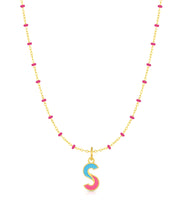 Small Enamel Initials Charms, O-Z