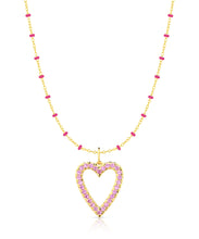 Stoned Heart Charm
