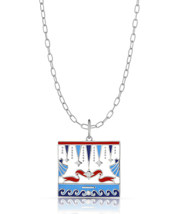 From Paris with Love Matchbook Pendant