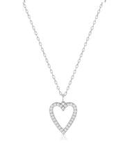 Zirconia Heart Charm