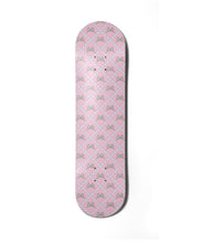 Pink Pearl Lattice Skateboard Art