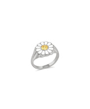 Yellow Zirconia Daisy Ring