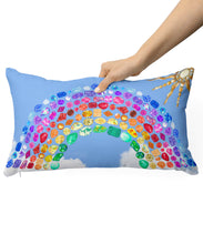 Rainbow Gemstone Series II Pillow