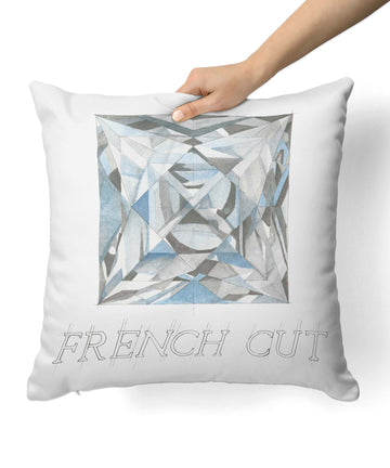 French Cut Diamond Pillow