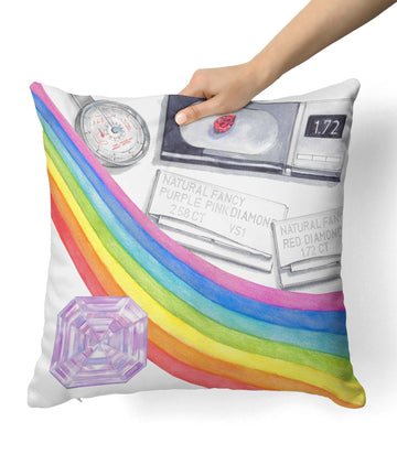 Fancy Color Diamond Series II Pillow