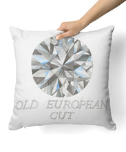 Old European Cut Diamond Pillow