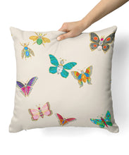 Flying Butterfly & Bug Pillow