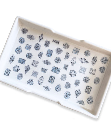 Diamond Shapes Trinket Tray