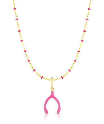 Wishbone Charm