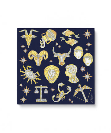 Zodiacs on Canvas