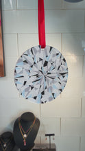 Round Brilliant Cut Acrylic Ornament