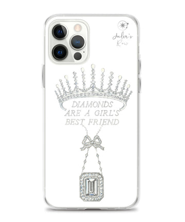 Diamonds are a Girl's Best Friend Phone Case